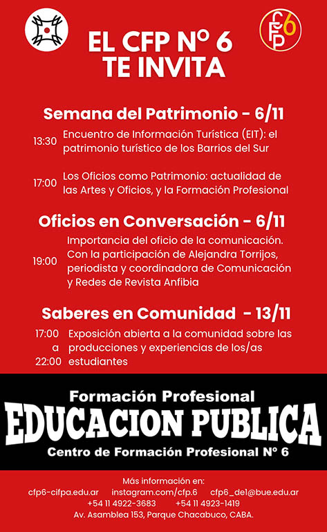invitacion CFP6 noviembre 2026